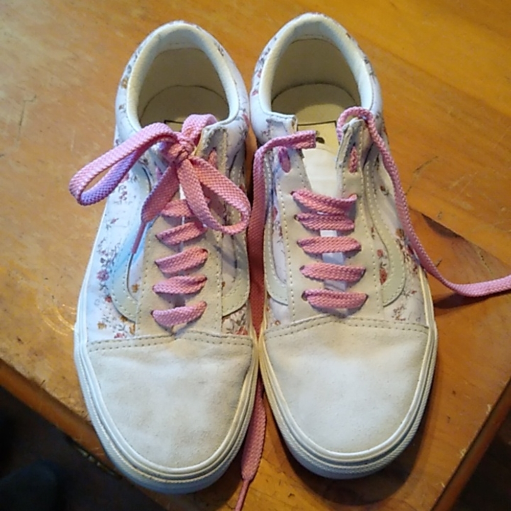 Cute Flowered Vans